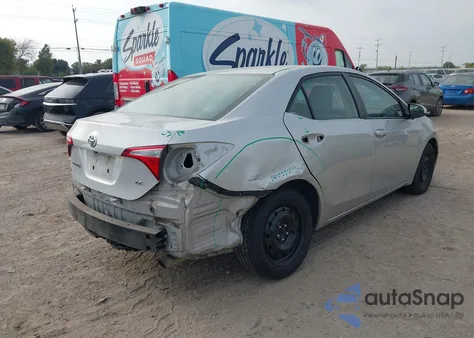2015 Toyota Corolla Le из США, поврежденный, VIN 5YFBURHE6FP232196